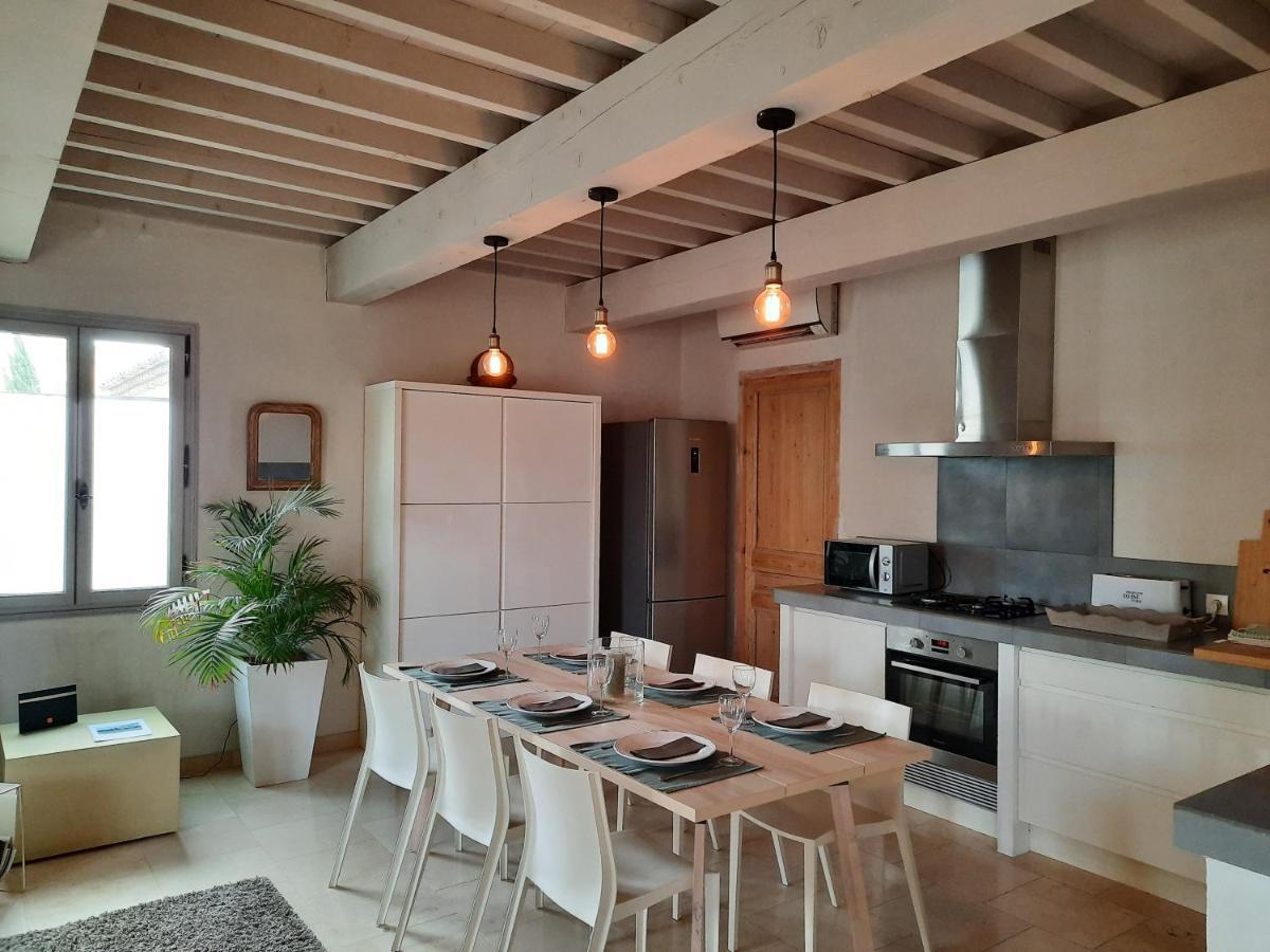 Vallabrègues La Villa L Orangerie מראה חיצוני תמונה